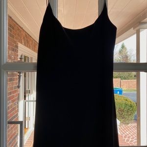 Short black spaghetti strap Ann Taylor Dress